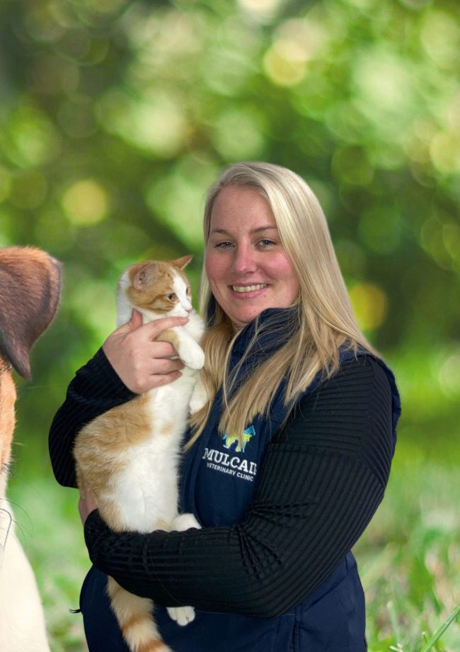 Edel Landers Front of HOuse